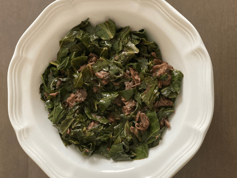 Eating Well Made Easy: Braised Beef Neck Bones with Collard&nbsp;Greens